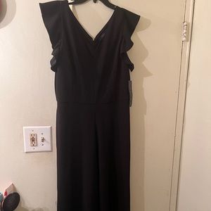 Rachel Rachel Roy Wide Leg Jumpsuit, Black, L